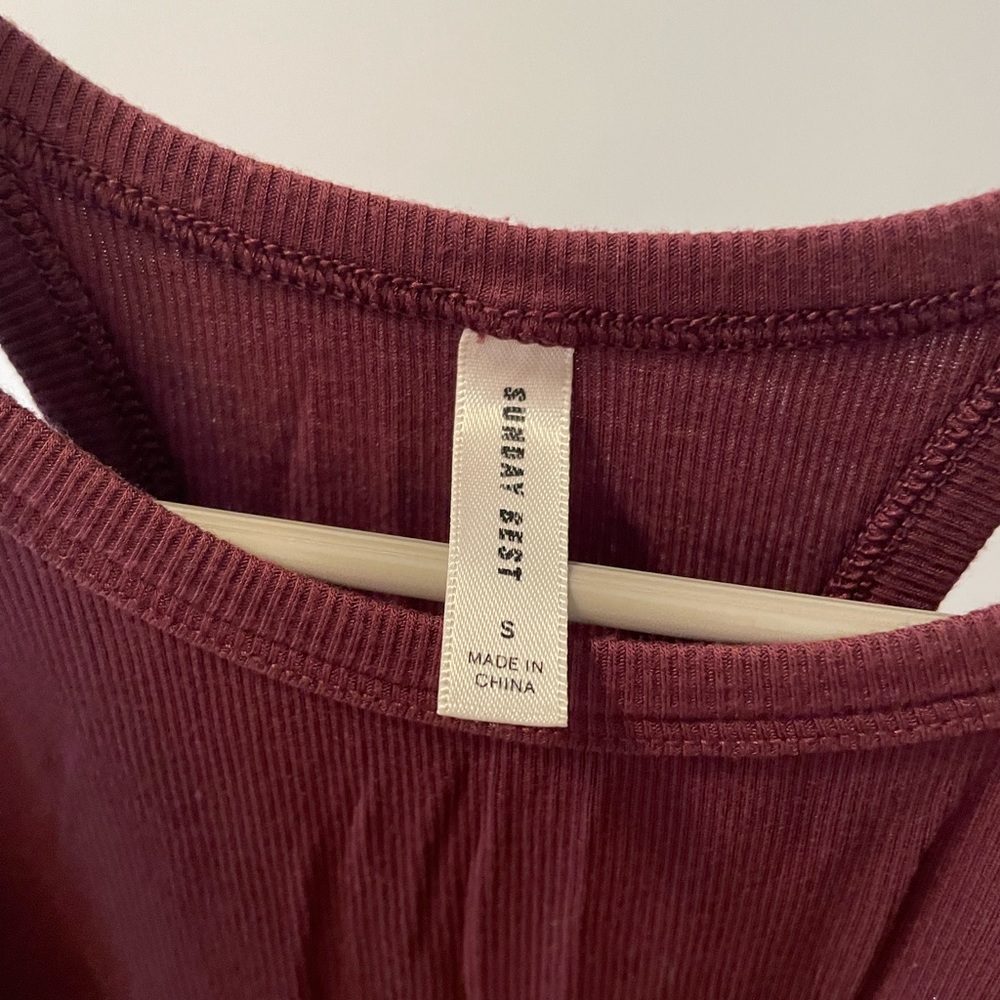 Aritzia Sunday Best Racer Tank
